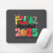 Feliz Navidad 2025 Spanish Christmas Mexican Famil マウスパッド (マウス)