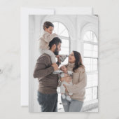 Feliz Navidad 4フォトフラットホリデーカード シーズンカード (裏面)