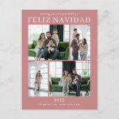 Feliz Navidad 4 写真 シーズンポストカード (正面)