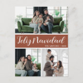 Feliz Navidad 4 写真 シーズンポストカード (正面)
