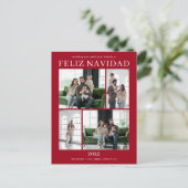 Feliz Navidad 5 Photo シーズンポストカード (スタンド正面)