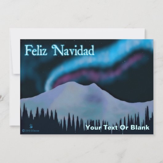 Feliz Navidad - Blue Aurora (正面)