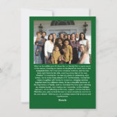 Feliz Navidad Dodgeball Punの写真 シーズンカード (裏面)