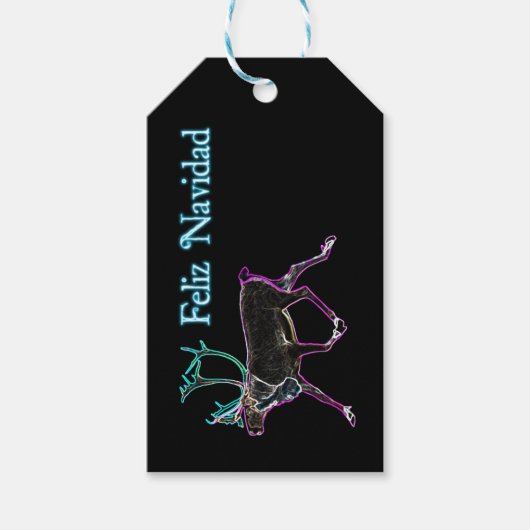 Feliz Navidad - Electric Caribou ギフトタグ (正面)