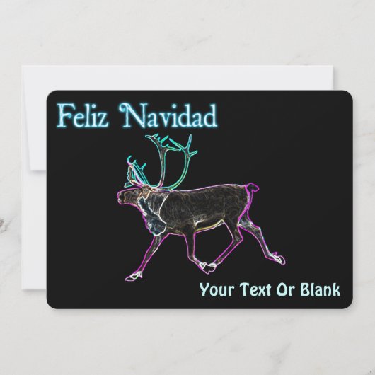 Feliz Navidad - Electric Caribou シーズンカード (正面)