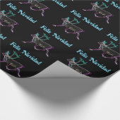 Feliz Navidad - Electric Caribou ラッピングペーパー (角)