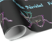 Feliz Navidad - Electric Caribou ラッピングペーパー (ロールコーナー)