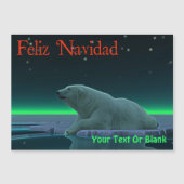 Feliz Navidad - Ice Edge Polar Bear (正面)