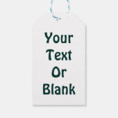 Feliz Navidad - Ice Edge Polar Bear ギフトタグ (裏面)