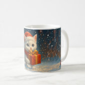 Feliz Navidad - Kitten - Gift - Mug コーヒーマグカップ (正面右)
