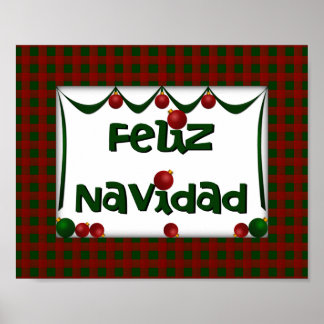 Feliz Navidad - Merry Christmas – ウォールアート