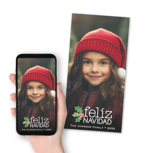 Feliz Navidad: One Large Photo シーズンカード