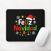 Feliz Navidad Pajamas Shirt, Cute Spanish Mexican  マウスパッド (マウス)