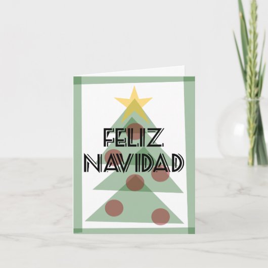 Feliz Navidad Prospero Ano Nuevo Tarjeta - Notecar シーズンカード (正面)