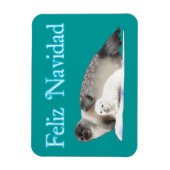 Feliz Navidad - Ringed Seal マグネット (縦)