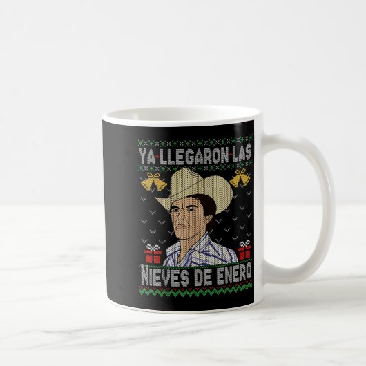 Feliz Navidad Spanish Las Nieves De Enero El Del C コーヒーマグカップ (右)