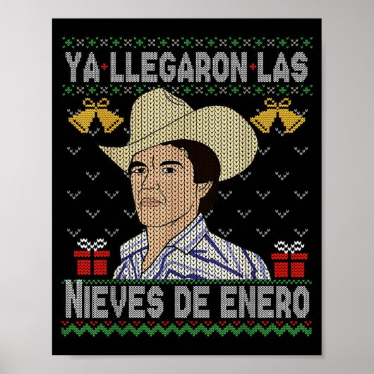 Feliz Navidad Spanish Las Nieves De Enero El Del C ポスター (正面)