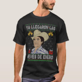 Feliz Navidad Spanish Las Nieves De Enero El Del C Tシャツ (正面)