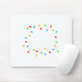 Feliz Navidad Spanish Mexican Christmas Xmas Light マウスパッド (マウス)