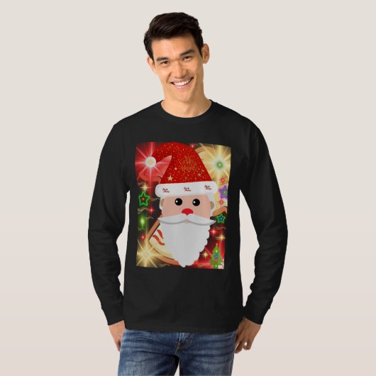 Feliz Navidad Sweatshirt Tシャツ (正面フル)