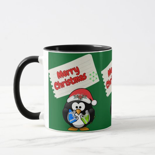 Feliz Navidad Taza clásica, 11 oz マグカップ (左)