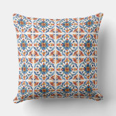 Feliz Navidad & Vibrant Mexican Serape duo-sided クッション (裏面)