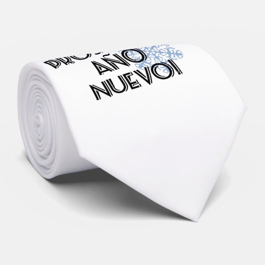 Feliz Navidad Y Prospero Ano Nuevo ネクタイ (ロール)