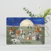 Feliz Navidogのクリスマスは漫画の後をつけます シーズンカード (スタンド正面)