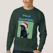 Feliz Navidog スウェットシャツ (正面)