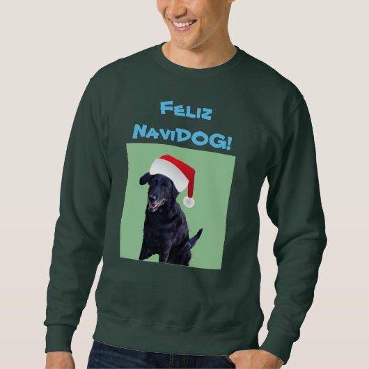 Feliz Navidog スウェットシャツ (正面)