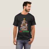 Feliz Navidog - Feliz Navidad – 犬のクリスマス Tシャツ (正面フル)
