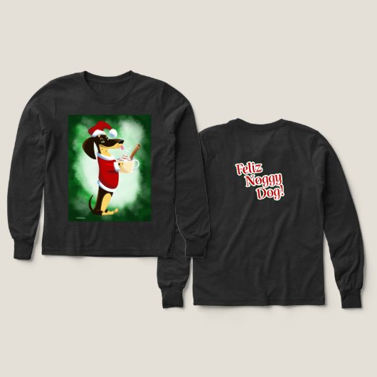 FELIZ NOGGY DOG by Jeff Willis Art (デザイン 正面＆背面)