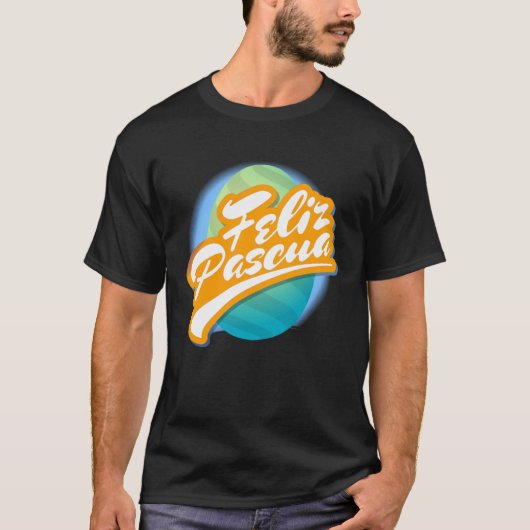 Feliz Pascua Easter Shirt for Latins Hispanic Funn Tシャツ (正面)