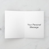 Feliz san valentin Tarjeta plegada サンキューカード (内部)