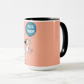 Feliz tarde con un vaso Juan Pueblo マグカップ (正面右)