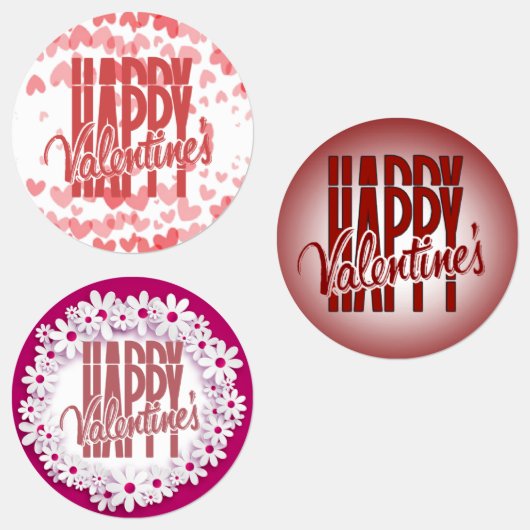  feliz Valentin variadas ラベル (グループ)