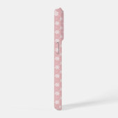 Fellige sibirische Weihnachtskatze iPhoneケース (右側面)