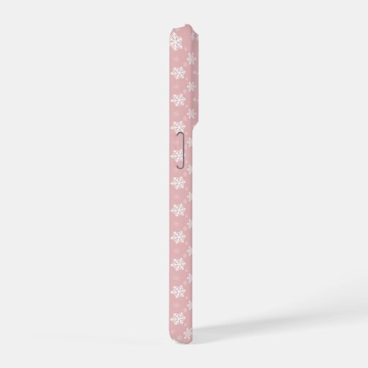 Fellige sibirische Weihnachtskatze iPhoneケース (右側面)