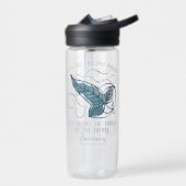 Fellowship Elven Brooch Quote Graphic ウォーターボトル (左面)