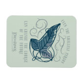 Fellowship Elven Brooch Quote Graphic マグネット (横)