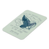 Fellowship Elven Brooch Quote Graphic マグネット (左側)