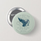 Fellowship Elven Brooch Quote Graphic 缶バッジ (正面&裏面)
