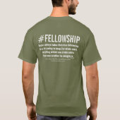 #Fellowship Tシャツ (裏面)