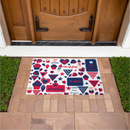 Felpudo 4 de Julio ドアマット