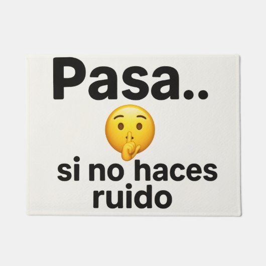 Felpudo divertido - Humor para introvertidos ドアマット (正面)