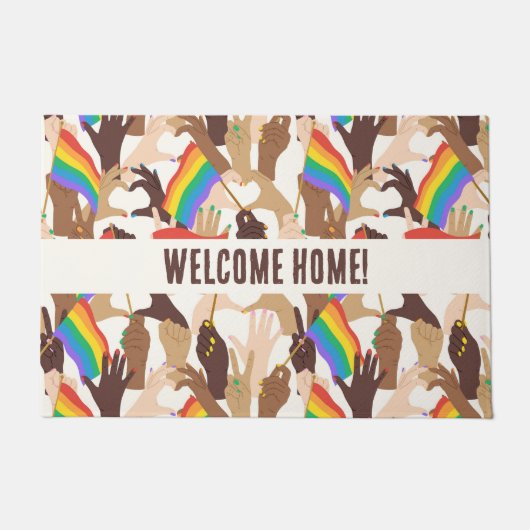 Felpudo PRIDE ドアマット (正面)