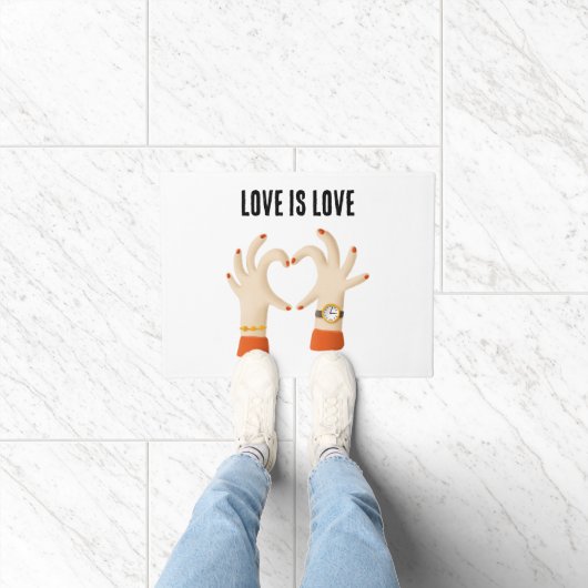 Felpudo San Valentín ドアマット (室内)