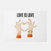 Felpudo San Valentín ドアマット (正面)