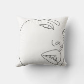 Fem顔アップクローズ クッション (裏面)