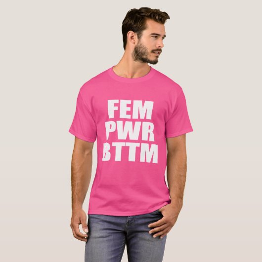 FEM PWR BTTM Tシャツ (正面フル)